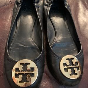Black Tory Burch flats